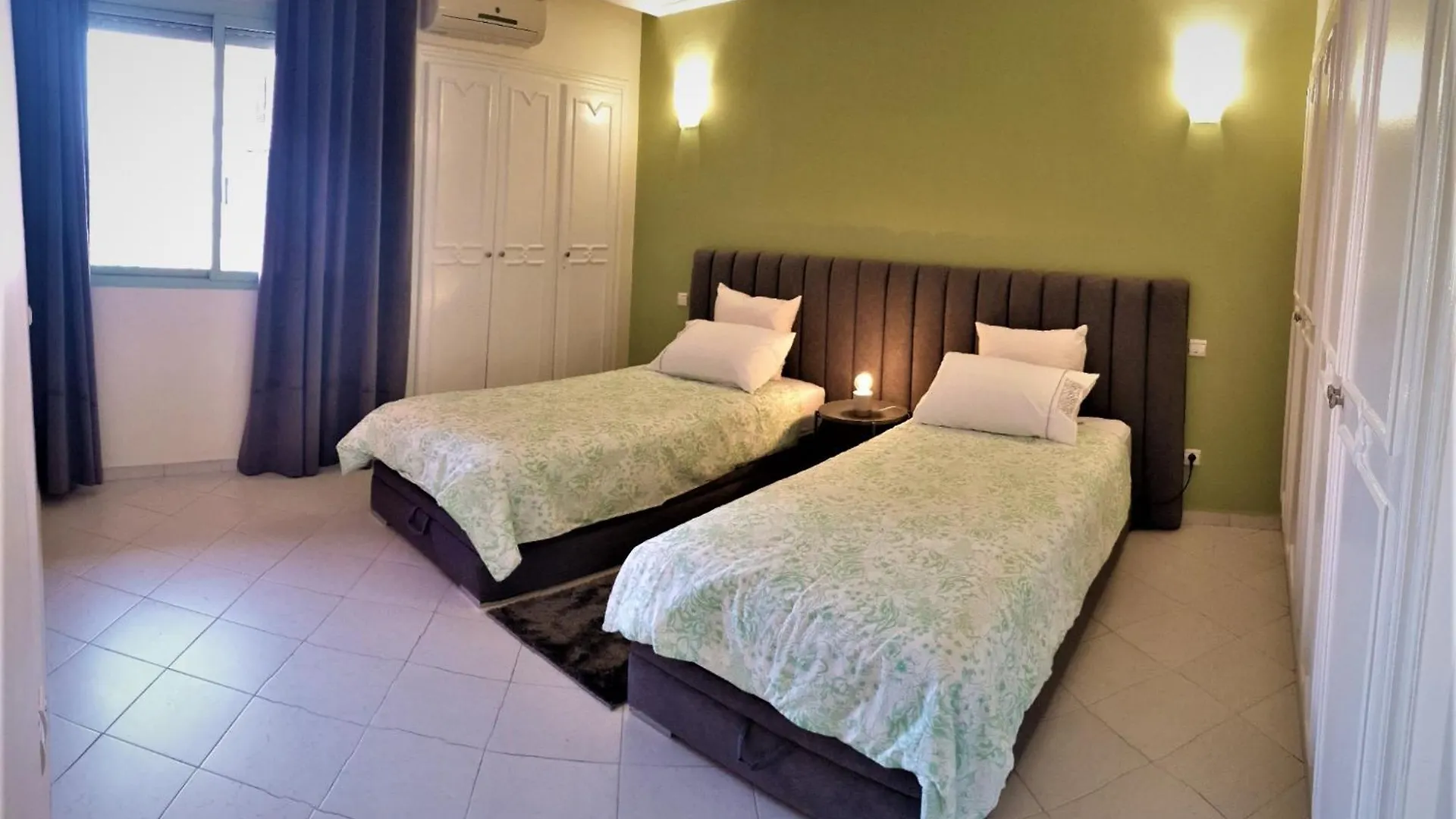 Appartement ☆Hivernage☆ Charming , Spacious & Bright With Pool Marrakesh